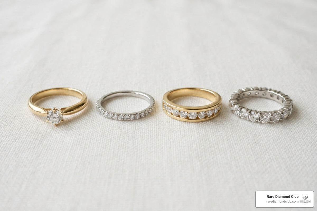 An Essential Guide to Diamond Wedding Band Styles and Prices