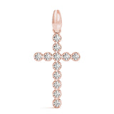 Lab Grown PENDANTS RELIGIOUS CROSSES