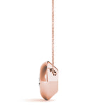 Solitaire Bezel Set Pendant