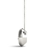 Solitaire Bezel Set Pendant