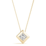 Lab Grown PENDANTS SOLITAIRES MATCH 40174