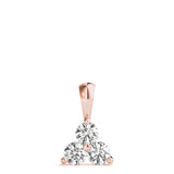 Lab Grown PENDANTS 3 STONE MATCH 40342