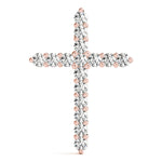 Prong Set Cross Pendants