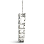 Shared Prong Circle Pendant