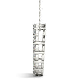 Shared Prong Circle Pendant