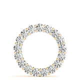 Shared Prong Circle Pendant