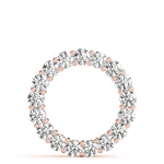 Shared Prong Circle Pendant