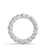 Shared Prong Circle Pendant