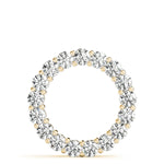 Shared Prong Circle Pendant
