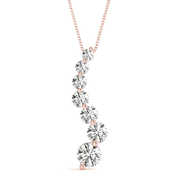 Natural Diamond Journey Pendant
