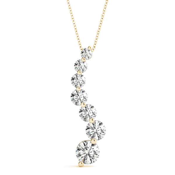 Natural Diamond Journey Pendant