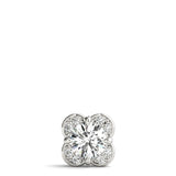 Prong Set Round Halo Pendant