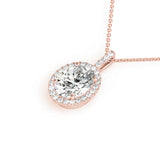 Lab Grown PENDANT OVAL