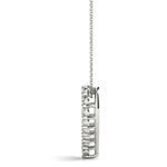Heart Shaped Diamond Pendant