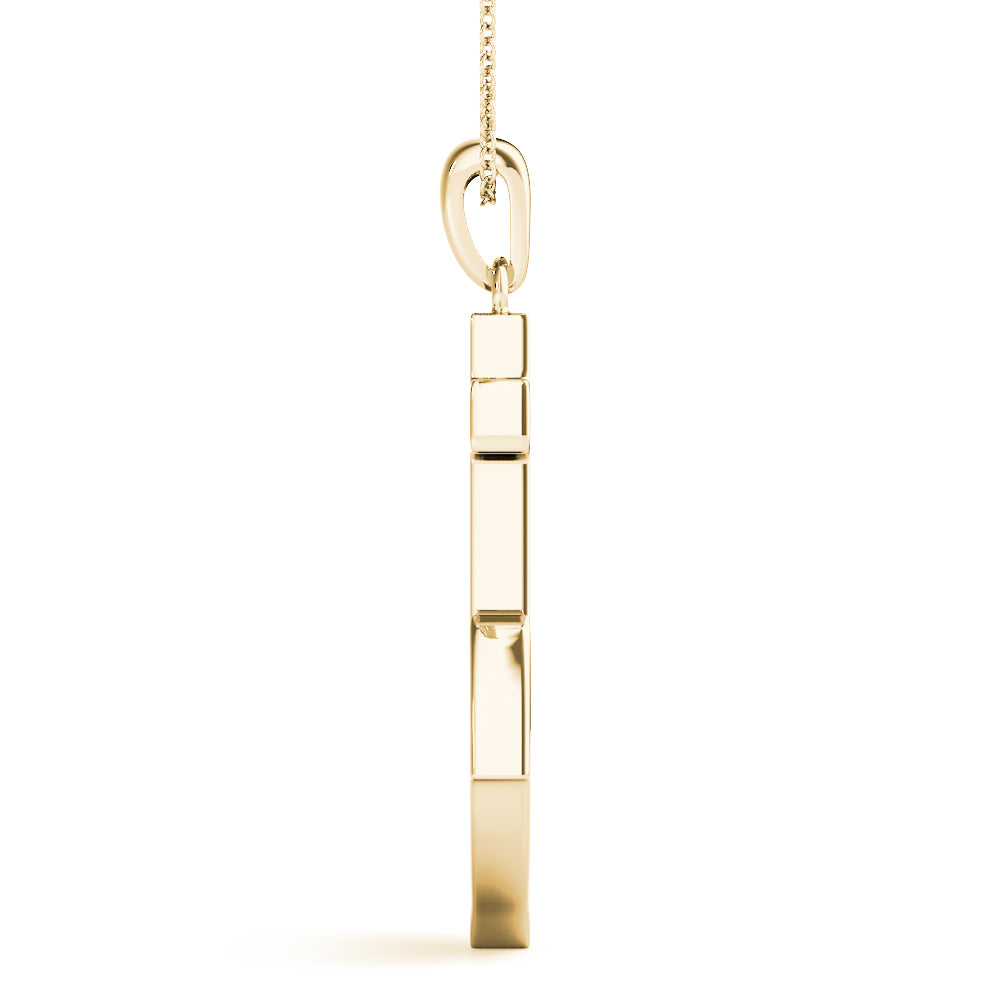 DIAMOND ANCHOR PENDANT