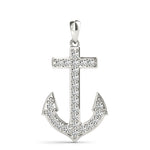 DIAMOND ANCHOR PENDANT