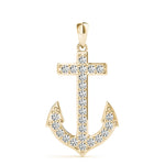 DIAMOND ANCHOR PENDANT