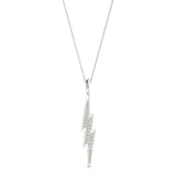 Natural Diamond THUNDERBOLT PENDANT