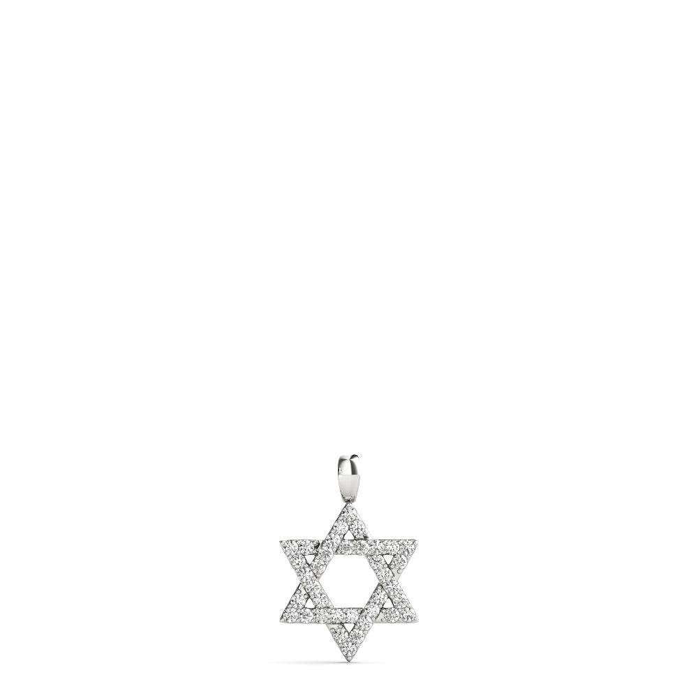 Star Of David Religious Pendant