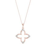 Natural Diamond Star Shape Fashion Pendant