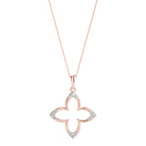 Natural Diamond Star Shape Fashion Pendant