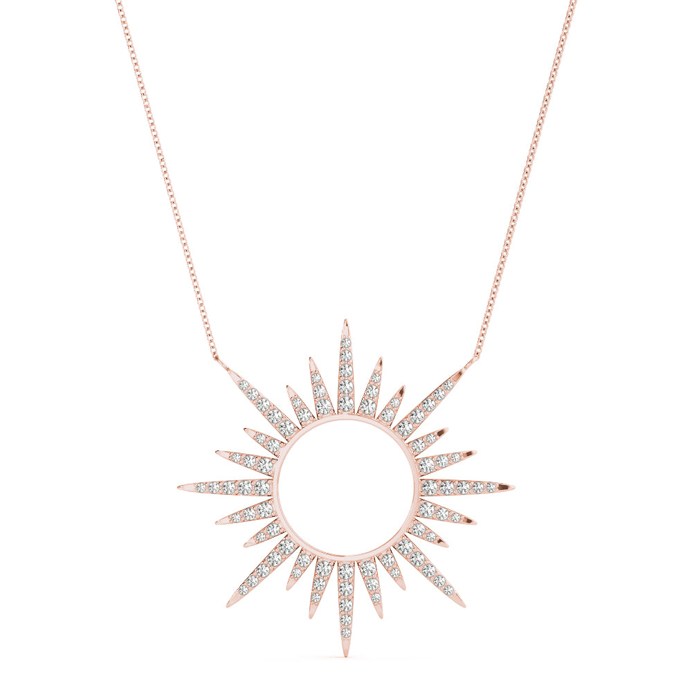Sun Shaped Circle Fashion Pendants