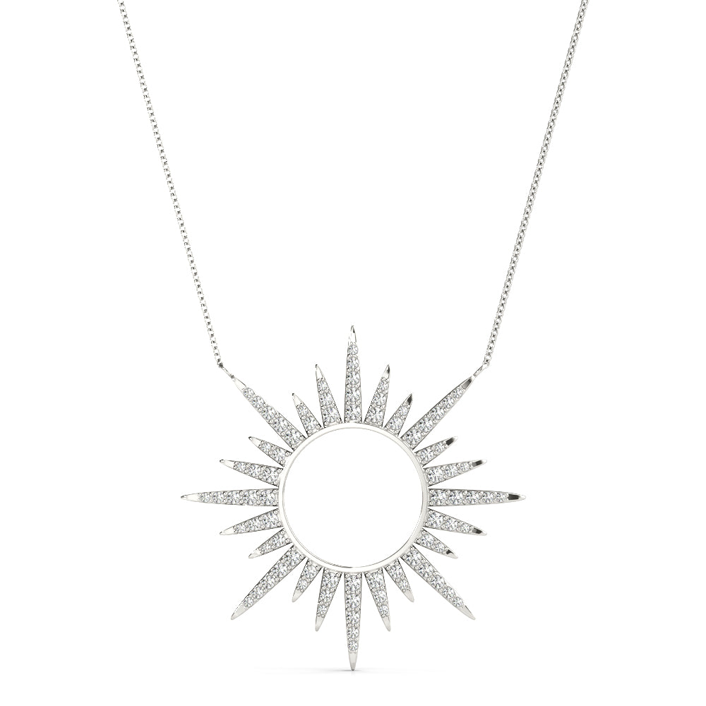Sun Shaped Circle Fashion Pendants