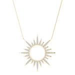 Sun Shaped Circle Fashion Pendants