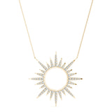 Sun Shaped Circle Fashion Pendants