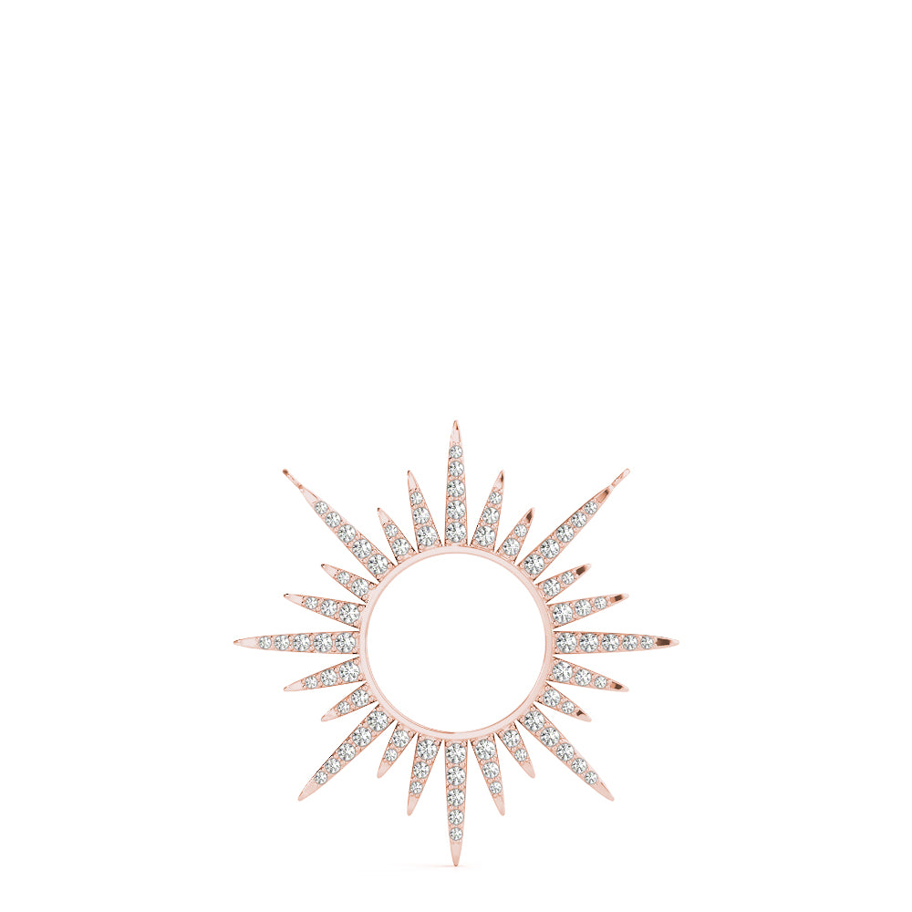 Sun Shaped Circle Fashion Pendants