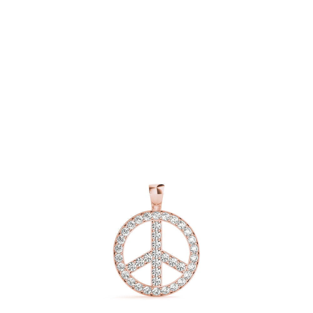 Peace Sign Fashion Pendant