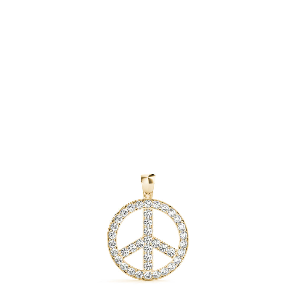 Peace Sign Fashion Pendant
