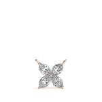 Marquise Shape Flower Pendants