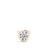 Solitaire Bezel Set Diamond Pendant