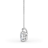 Four Prong Solitaire Diamond Pendant