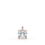 Four Prong Solitaire Diamond Pendant