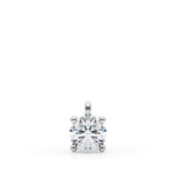 Four Prong Solitaire Diamond Pendant