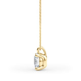 Four Prong Solitaire Diamond Pendant