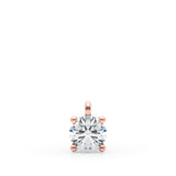 Four Prong Solitaire Diamond Pendant