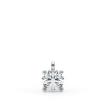 Four Prong Solitaire Diamond Pendant