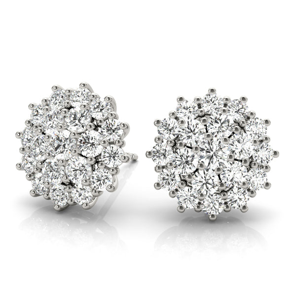 Cluster Earring Studs