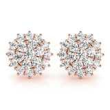 Cluster Earring Studs