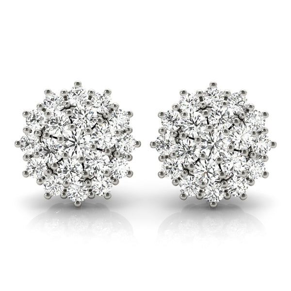 Cluster Earring Studs
