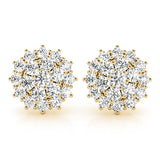 Cluster Earring Studs