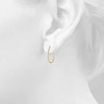 Tear Drop Hoop Earrings