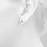 3-Stone Earrings