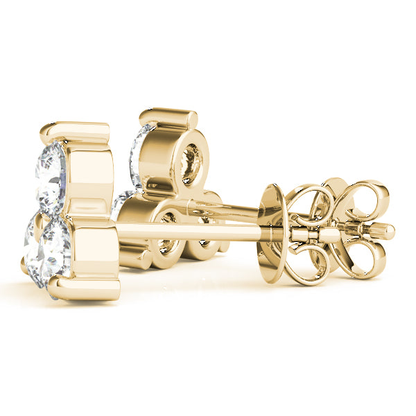 3-Stone Earrings