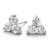 3-Stone Earrings