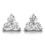 3-Stone Earrings