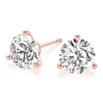 Prong Set Solitaire Earrings